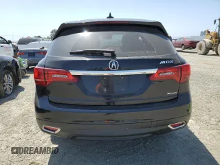 2015 Acura MDX Technology with VIN 5FRYD4H4XFB030038, listed as a Copart auction lot 59396725 with 93,858 mi miles and Salvage title. Bid and sale history available at DreamBid. Image 6.
