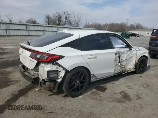 2023 Honda Civic Sport with VIN 19XFL2H87PE014387, listed as a Copart auction lot 50012815 with 62,079 mi miles and Salvage Title. Bid and sale history available at DreamBid. Image 3.