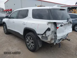 2021 GMC Acadia SLE z VIN 1GKKNKLA3MZ218806, wystawiony jako IAAI lot #41685932 z przebiegiem 82 021 mil mil oraz . Historia ofert i sprzedaży dostępna na DreamBid. Obrazek 3.
