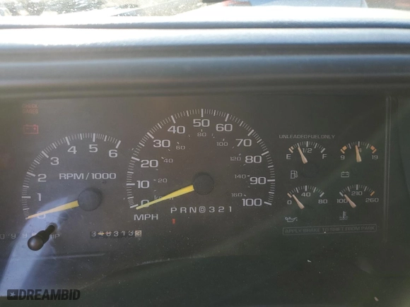 1999 Chevrolet C/K 1500 with VIN 1GCEC19R7XR140542, listed as a Copart auction lot 74936724 with 348,313 mi miles and Salvage Title. Bid and sale history available at carsss.com. Image 9.