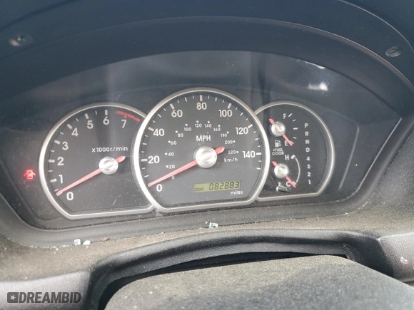 2008 Mitsubishi Galant ES with VIN 4A3AB36FX8E015371, listed as a Copart auction lot 58988454 with 82,883 mi miles and Salvage Title. Bid and sale history available at carsss.com. Image 9.