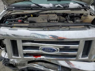 2009 Ford Econoline Cargo with VIN 1FTNE24W19DA36240, listed as a Copart auction lot 43552335 with 150,095 mi miles and Salvage Title. Bid and sale history available at DreamBid. Image 11.