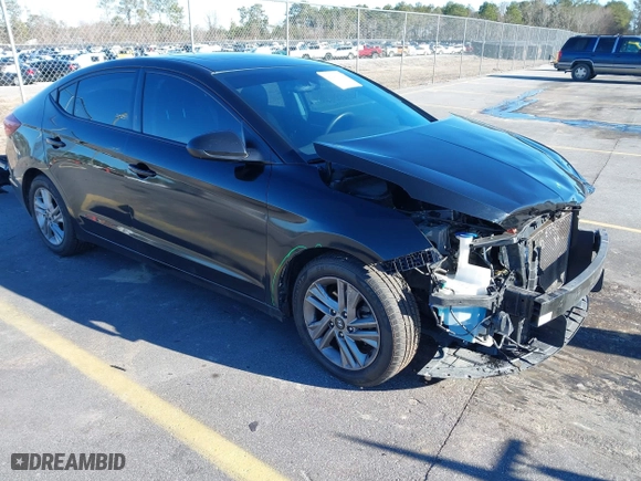 2020 Hyundai Elantra Value Edition with VIN 5NPD84LF7LH528370, listed as a IAAI auction lot 41253580 with 50,196 mi miles. Bid and sale history available at carsss.com. Image 1.