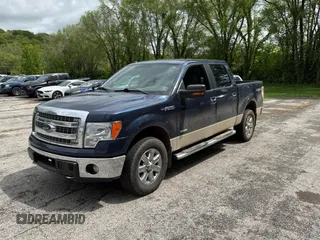 2014 Ford F-150 XL with VIN 1FTFW1ET9EFB16013, listed as a Copart auction lot 55620795 with 231,203 mi miles and Clean Title. Bid and sale history available at carsss.com. Image 2.