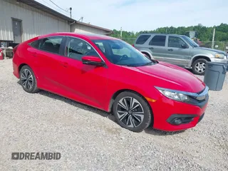 2016 Honda Civic EX-L z VIN 2HGFC1F74GH652090, wystawiony jako IAAI lot #42253881 z przebiegiem 127 863 mil mil oraz . Historia ofert i sprzedaży dostępna na DreamBid. Obrazek 1.