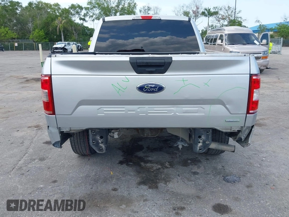 2018 Ford F-150 XL with VIN 1FTEW1CP6JFA35949, listed as a IAAI auction lot 42322549 with 104,044 mi miles and . Bid and sale history available at DreamBid. Image 6.