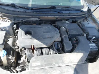 2015 Hyundai Sonata 2.4L SE with VIN 5NPE24AF4FH025196, listed as a IAAI auction lot 42158988 with 124,496 mi miles. Bid and sale history available at carsss.com. Image 10.