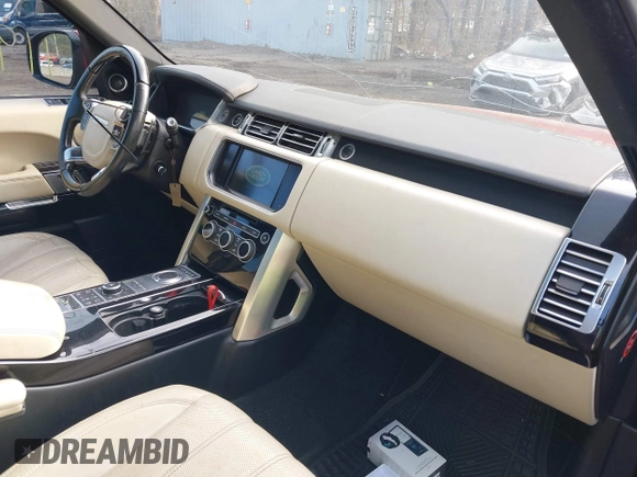 2016 Land Rover Range Rover Supercharged z VIN SALGS2EF4GA288202, wystawiony jako IAAI lot #41900650 z przebiegiem 99 504 mil mil oraz . Historia ofert i sprzedaży dostępna na DreamBid. Obrazek 5.