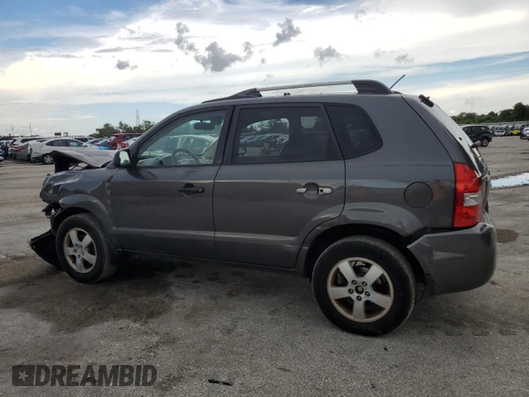 2007 Hyundai Tucson GLS with VIN KM8JM12B07U497000, listed as a Copart auction lot 45893375 with 211,849 mi miles and Non Repairable. Bid and sale history available at carsss.com. Image 2.