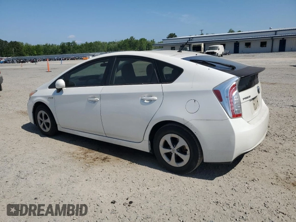 2012 Toyota Prius One with VIN JTDKN3DU2C5417524, listed as a Copart auction lot 55421895 with 253,134 mi miles and Clean Title. Bid and sale history available at DreamBid. Image 2.