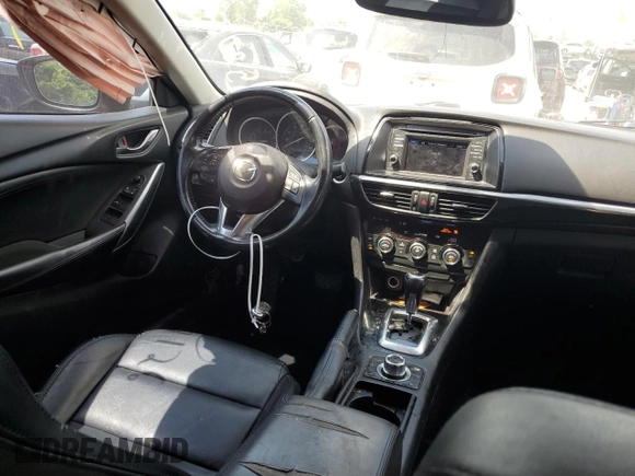 2014 Mazda 6 i Touring with VIN JM1GJ1T6XE1118477, listed as a Copart auction lot 55851174 with 139,126 mi miles and Salvage Title. Bid and sale history available at DreamBid. Image 8.