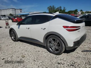 2023 Genesis GV60 Performance with VIN KMUKEDTB6PU017545, listed as a Copart auction lot 74197374 with 9,089 mi miles and Salvage Title. Bid and sale history available at carsss.com. Image 2.