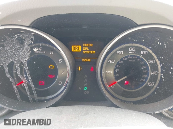 2008 Acura MDX Tech Pkg with VIN 2HNYD28398H512035, listed as a IAAI auction lot 41856400 with 153,098 mi miles. Bid and sale history available at carsss.com. Image 7.