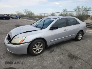 2005 Honda Accord LX with VIN 1HGCM56475A194618, listed as a Copart auction lot 60308625 with 187,599 mi miles and Salvage title. Bid and sale history available at DreamBid. Image 1.