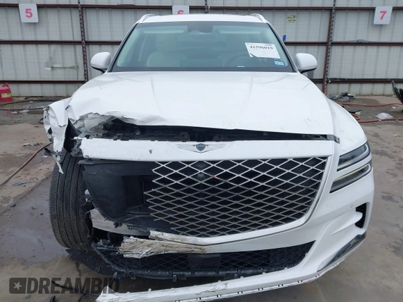 2023 Genesis GV80 с VIN KMUHCESCXPU114991, выставлен на аукционе IAAI как лот 41596019 с пробегом 31 787 миль миль и . История ставок и продаж доступна на DreamBid. Изображение 6.