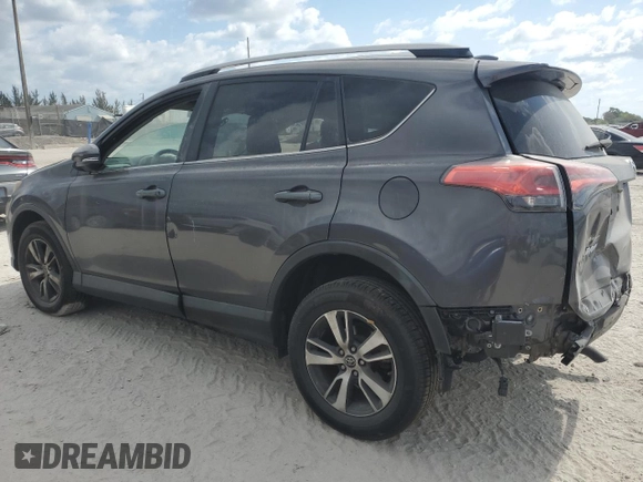 2018 Toyota RAV4 XLE with VIN 2T3WFREV0JW409386, listed as a Copart auction lot 53428615 with 91,999 mi miles and Salvage Title. Bid and sale history available at carsss.com. Image 2.