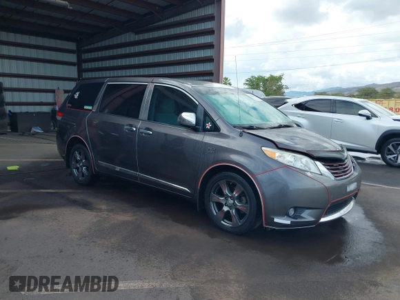 2011 Toyota Sienna LE AAS with VIN 5TDKK3DC9BS091956, listed as a IAAI auction lot 42064902 with 73,542 mi miles and . Bid and sale history available at DreamBid. Image 1.