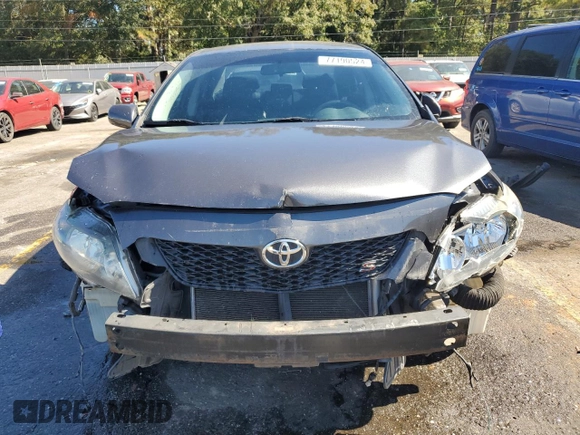 2009 Toyota Corolla with VIN 1NXBU40E29Z088776, listed as a Copart auction lot 77190524 with 140,702 mi miles and Salvage Title. Bid and sale history available at carsss.com. Image 5.