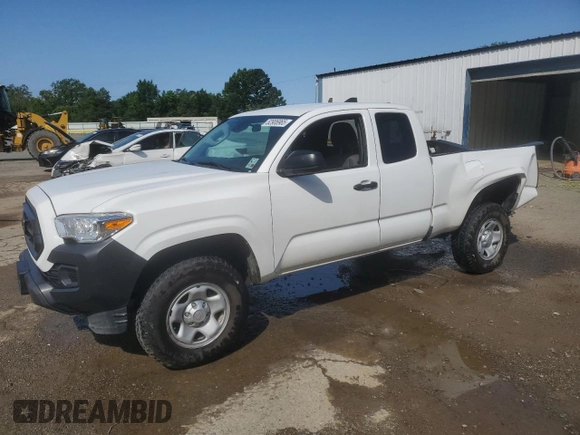 2020 Toyota Tacoma SR with VIN 5TFRX5GN3LX176814, listed as a Copart auction lot 52906965 with 51,072 mi miles and Salvage Title. Bid and sale history available at DreamBid. Image 1.