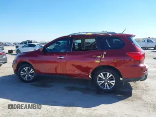 2018 Nissan Pathfinder S with VIN 5N1DR2MN2JC614584, listed as a IAAI auction lot 41372002 with 157,963 mi miles and . Bid and sale history available at DreamBid. Image 6.