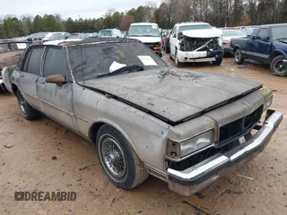 1990 Chevrolet Caprice z VIN 1G1BU54EXLA109430, wystawiony jako IAAI lot #41556535 z przebiegiem Nie podano mil oraz . Historia ofert i sprzedaży dostępna na DreamBid. Obrazek 1.
