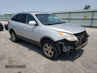 2007 Hyundai Veracruz GLS with VIN KM8NU13C77U014837, listed as a Copart auction lot 58944245 with 184,140 mi miles and Salvage title. Bid and sale history available at DreamBid. Image 4.