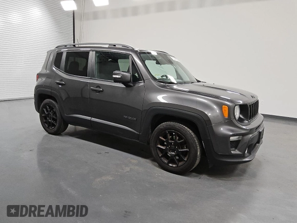 2020 Jeep Renegade Altitude with VIN ZACNJABB3LPL53805, listed as a Copart auction lot 80463374 with 88,190 mi miles and Clean Title. Bid and sale history available at DreamBid. Image 4.