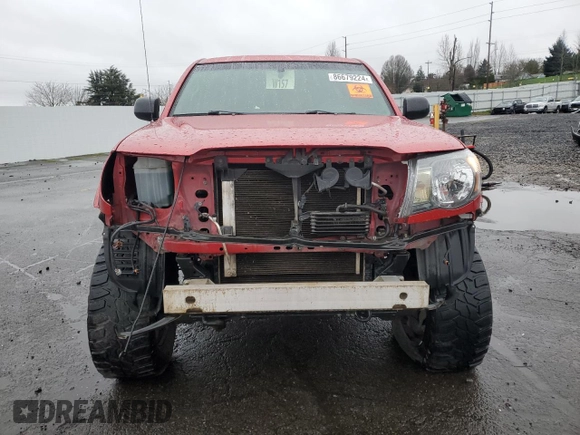 2011 Toyota Tacoma with VIN 3TMLU4EN3BM069584, listed as a Copart auction lot 86679224 with 108,430 mi miles and Salvage Title. Bid and sale history available at carsss.com. Image 5.