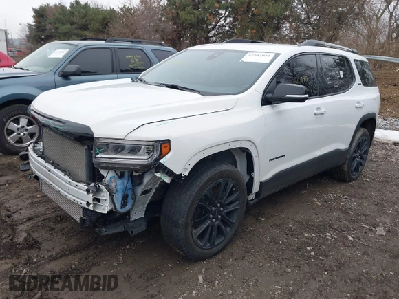 2023 GMC Acadia SLE with VIN 1GKKNKL46PZ202405, listed as a IAAI auction lot 41503952 with 21,040 mi miles and . Bid and sale history available at DreamBid. Image 2.