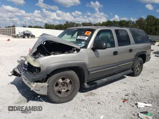 2000 Chevrolet Suburban LT with VIN 3GNEC16T8YG118087, listed as a Copart auction lot 72628204 with 0 mi miles and Salvage Title. Bid and sale history available at carsss.com. Image 1.