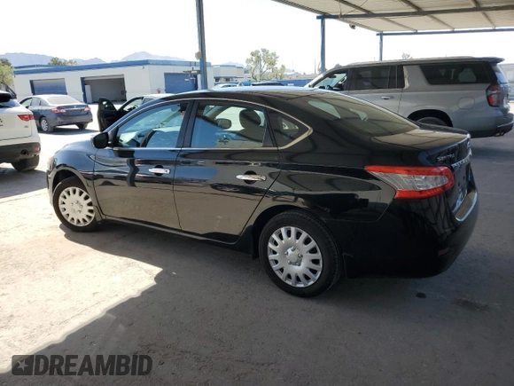 2013 Nissan Sentra SV with VIN 3N1AB7AP4DL684341, listed as a Copart auction lot 54154525 with 118,366 mi miles and Clean Title. Bid and sale history available at carsss.com. Image 2.