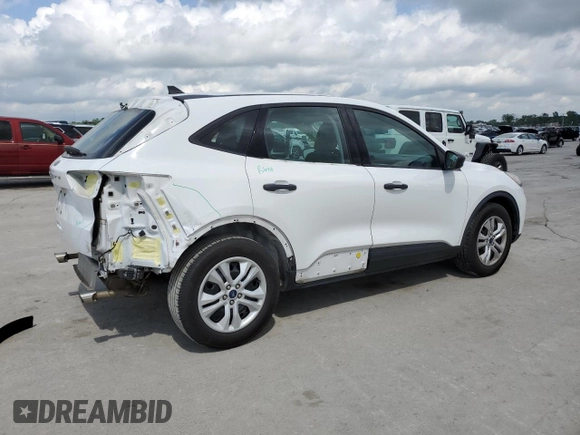 2021 Ford Escape S z VIN 1FMCU0F61MUA01603, wystawiony jako Copart lot #56311505 z przebiegiem 142 398 mil mil oraz Szkoda całkowita • Salvage title. Historia ofert i sprzedaży dostępna na DreamBid. Obrazek 3.