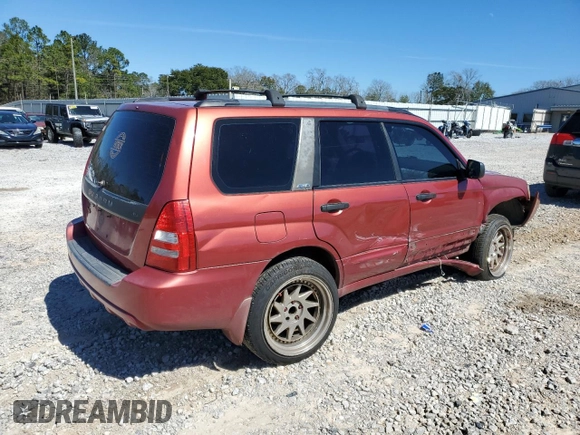 2003 Subaru Forester XS with VIN JF1SG65613H721119, listed as a Copart auction lot 47735025 with 255,954 mi miles and Salvage Title. Bid and sale history available at carsss.com. Image 3.