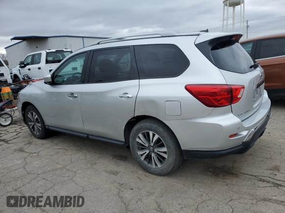 2017 Nissan Pathfinder Platinum with VIN 5N1DR2MN2HC672950, listed as a Copart auction lot 51101995 with 123,943 mi miles and Clean Title. Bid and sale history available at carsss.com. Image 2.