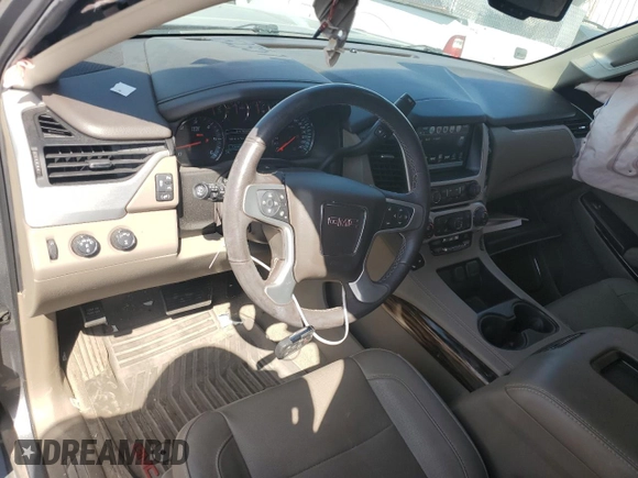2019 GMC Yukon SLT with VIN 1GKS2BKC5KR310542, listed as a Copart auction lot 75235994 with 20,358 mi miles and Salvage Title. Bid and sale history available at DreamBid. Image 8.