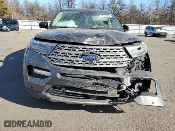 2020 Ford Explorer Limited with VIN 1FMSK8FH5LGA21593, listed as a Copart auction lot 44259645 with 51,693 mi miles and Salvage Title. Bid and sale history available at carsss.com. Image 5.
