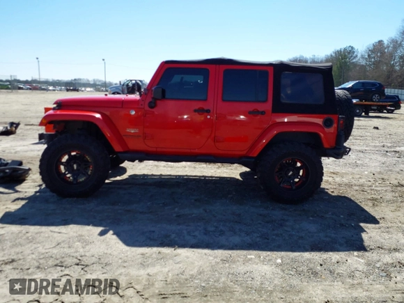 2015 Jeep Wrangler Unlimited Sahara with VIN 1C4BJWEG1FL748732, listed as a IAAI auction lot 41779308 with 109,986 mi miles. Bid and sale history available at carsss.com. Image 15.