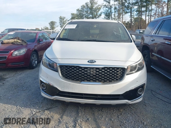 2016 Kia Sedona SX-L with VIN KNDME5C1XG6112686, listed as a IAAI auction lot 41662067 with 146,975 mi miles. Bid and sale history available at carsss.com. Image 12.