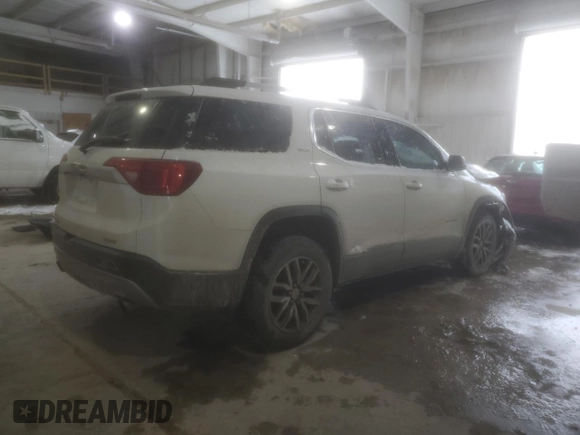 2017 GMC Acadia SLE with VIN 1GKKNSLS5HZ138518, listed as a Copart auction lot 48023935 with 0 mi miles and Salvage Title. Bid and sale history available at carsss.com. Image 3.
