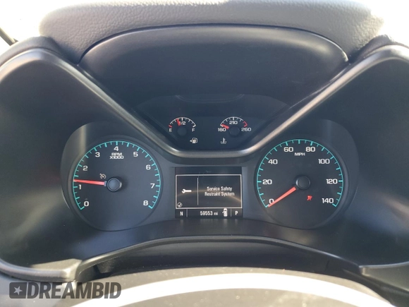 2022 Chevrolet Colorado 2WD LT with VIN 1GCGSCEA1N1297471, listed as a Copart auction lot 87853335 with 59,553 mi miles and Salvage title. Bid and sale history available at DreamBid. Image 9.