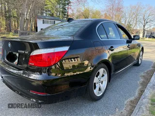 2008 BMW 5 Series 528xi with VIN WBANV135X8CZ58414, listed as a Copart auction lot 54599355 with 113,609 mi miles and Clean Title. Bid and sale history available at carsss.com. Image 4.