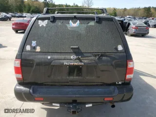 2003 Nissan Pathfinder LE with VIN JN8DR09X33W710619, listed as a Copart auction lot 50821455 with 199,487 mi miles and Salvage Title. Bid and sale history available at carsss.com. Image 6.
