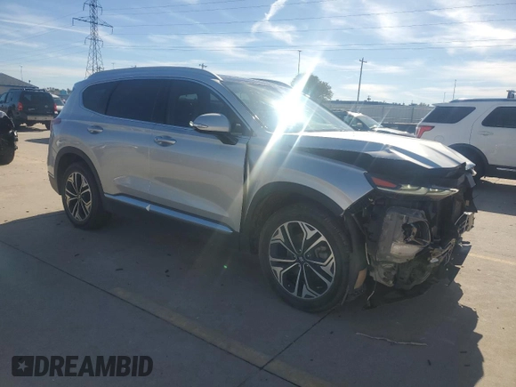2019 Hyundai Santa Fe Limited z VIN 5NMS5CAA9KH067217, wystawiony jako Copart lot #79640994 z przebiegiem 81 913 mil mil oraz Nie do naprawy • Non repairable. Historia ofert i sprzedaży dostępna na DreamBid. Obrazek 4.