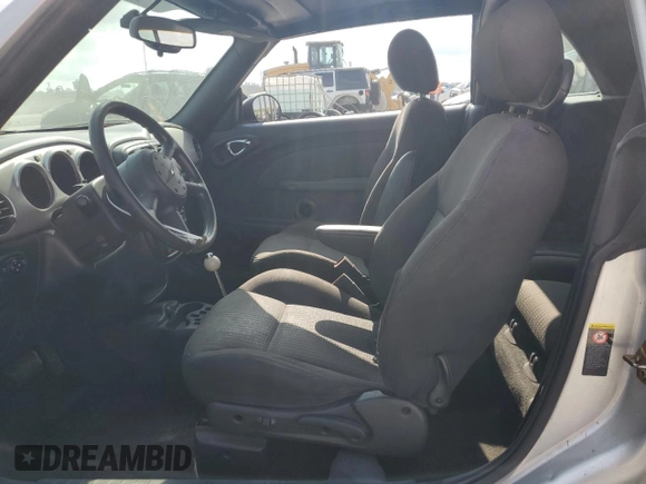 2005 Chrysler PT Cruiser Touring with VIN 3C3AY55E15T324510, listed as a Copart auction lot 58074175 with 154,956 mi miles and Salvage title. Bid and sale history available at DreamBid. Image 7.