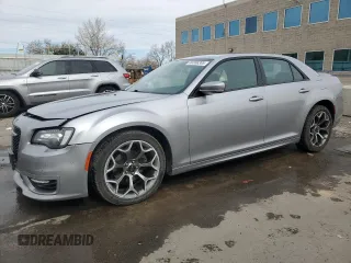 2018 Chrysler 300 S with VIN 2C3CCABGXJH261805, listed as a Copart auction lot 50356305 with 115,421 mi miles and Salvage Title. Bid and sale history available at DreamBid. Image 1.
