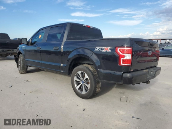 2019 Ford F-150 XL with VIN 1FTEW1CP2KKC31413, listed as a Copart auction lot 89311365 with Not provided miles and Salvage title. Bid and sale history available at DreamBid. Image 2.