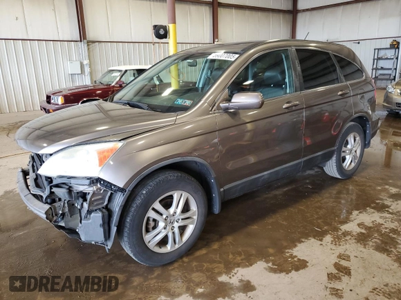 2010 Honda CR-V EX-L z VIN 5J6RE4H79AL013471, wystawiony jako Copart lot #59007005 z przebiegiem 122 864 mil mil oraz Szkoda całkowita • Salvage title. Historia ofert i sprzedaży dostępna na DreamBid. Obrazek 1.