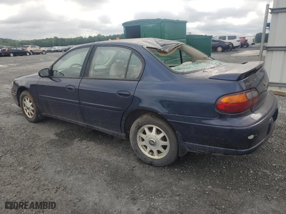 1999 Chevrolet Malibu LS with VIN 1G1NE52J6X6250093, listed as a Copart auction lot 64425934 with 118,262 mi miles and Salvage Title. Bid and sale history available at carsss.com. Image 2.
