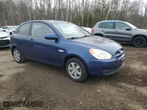 2009 Hyundai Accent Man L with VIN KMHCN35C39U129340, listed as a Copart auction lot 52507145 with 197,075 mi miles and Clean Title. Bid and sale history available at carsss.com. Image 4.