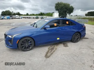2021 Cadillac CT4 V-Series z VIN 1G6DH5RL1M0144492, wystawiony jako Copart lot #74433364 z przebiegiem Nie podano mil oraz Szkody całkowita. Historia ofert i sprzedaży dostępna na DreamBid. Obrazek 1.